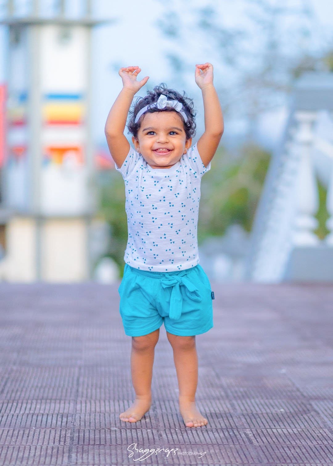 Joyful baby portrait photoshoot in Colombo, Sri Lanka