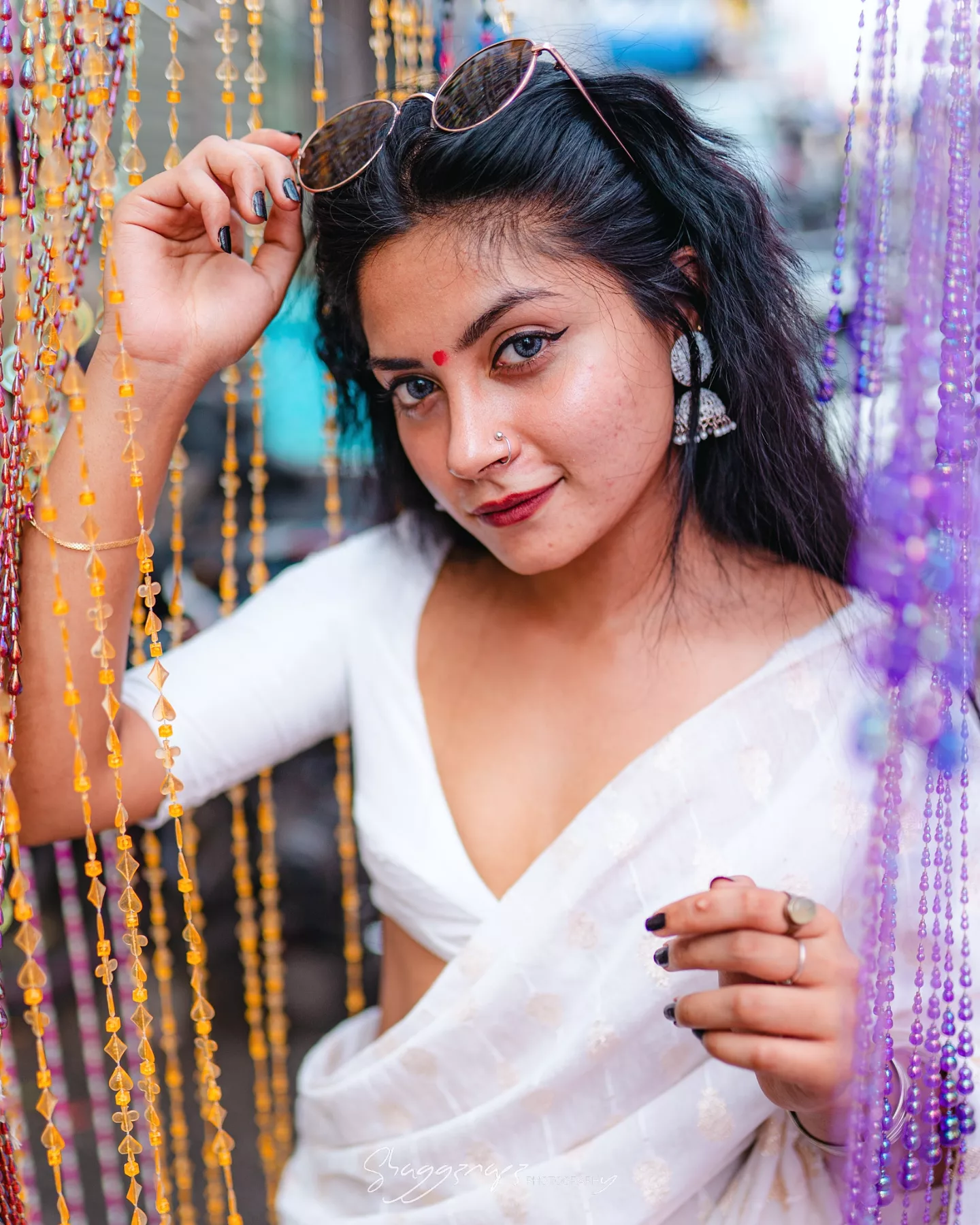 Desi-style fashion portrait photoshoot in Colombo, Sri Lanka