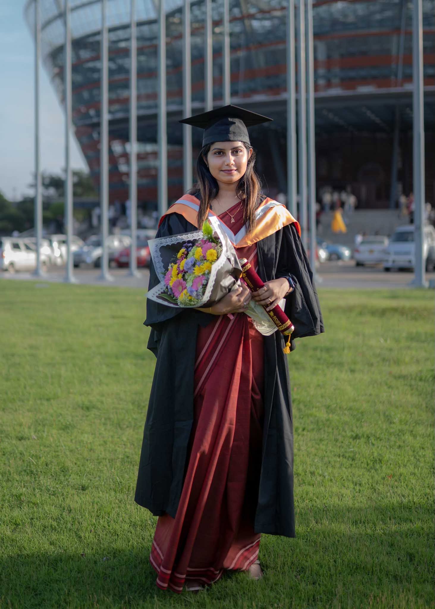 University graduation portrait photography in Colombo, Sri Lanka