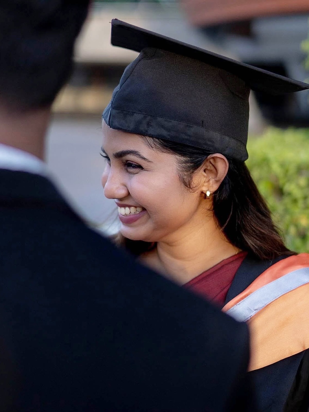 Close-up graduation portrait photography in Colombo, Sri Lanka