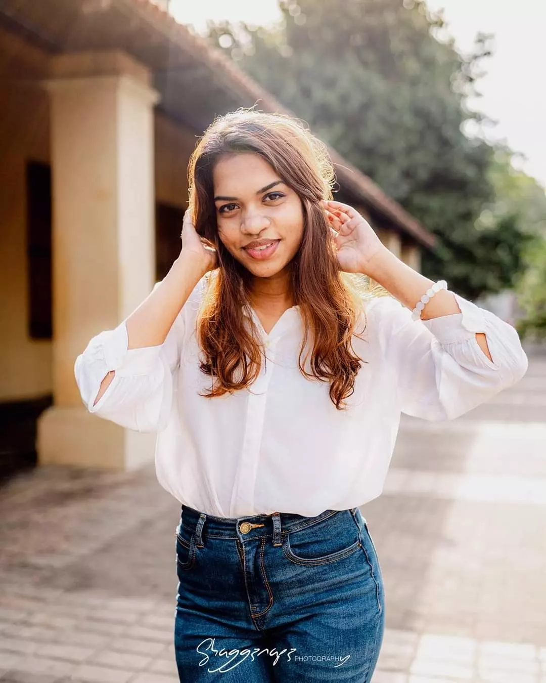 Editorial street fashion photoshoot in Colombo, Sri Lanka