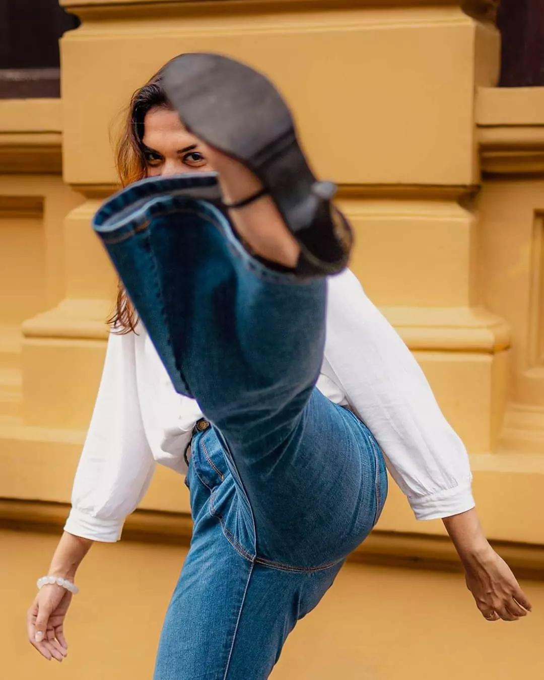 Candid street fashion photography in Colombo, Sri Lanka